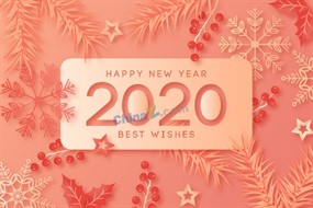 2020年圣诞节数字设计矢量